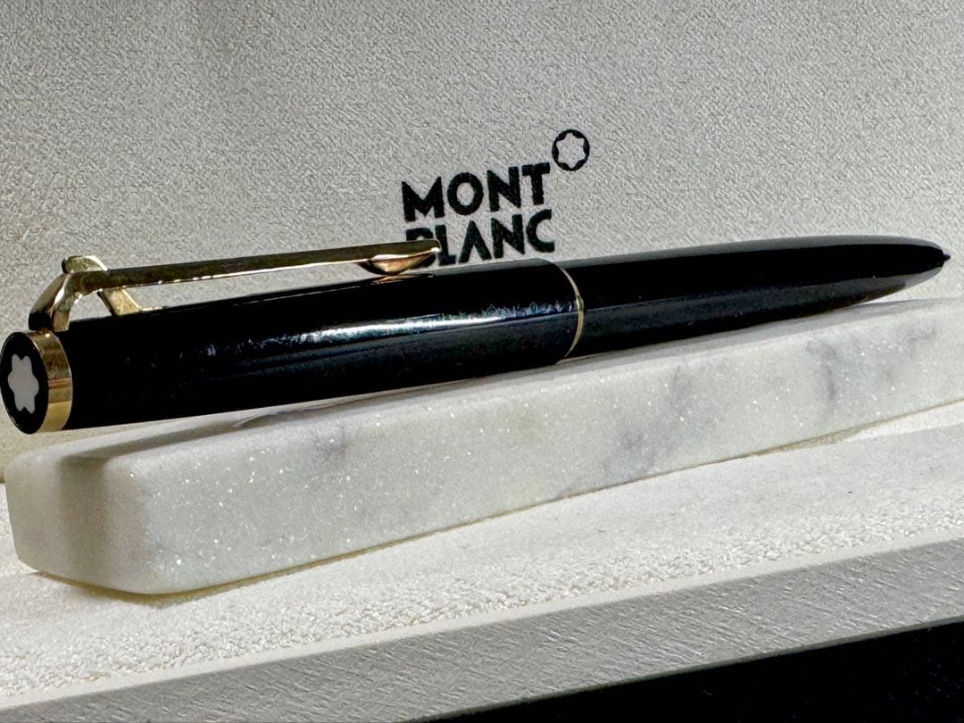 【極美品】モンブラン No380 ハンマートリガー・ボールペン ブラック