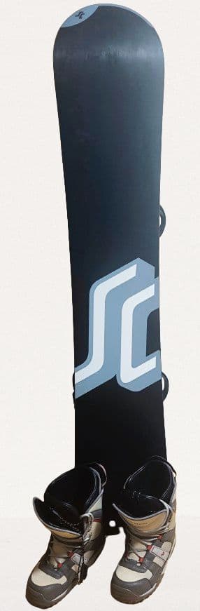 スノーボードフルセット 155cm ブーツ27.5cm ケース付き 即使用可能