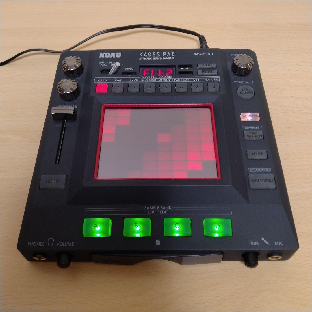 KORG KAOSS PAD KP3+　カオスパッド　DJエフェクターサンプラー