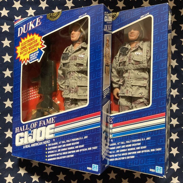 ハズブロ製1/6 GI-JOE HOF TARGET DUKE x 2体セット