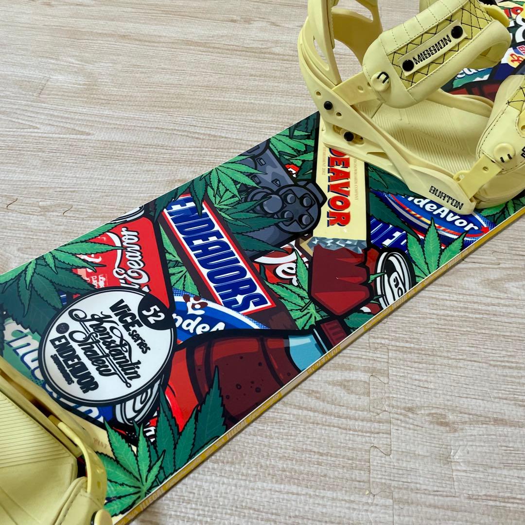 Endeavor Vice BURTON MISSION スノーボード 152