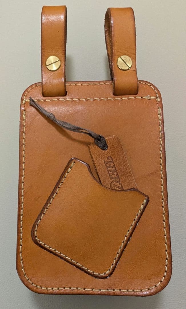 【希少】HERZ　ヘルツ　レザーベルトポーチ