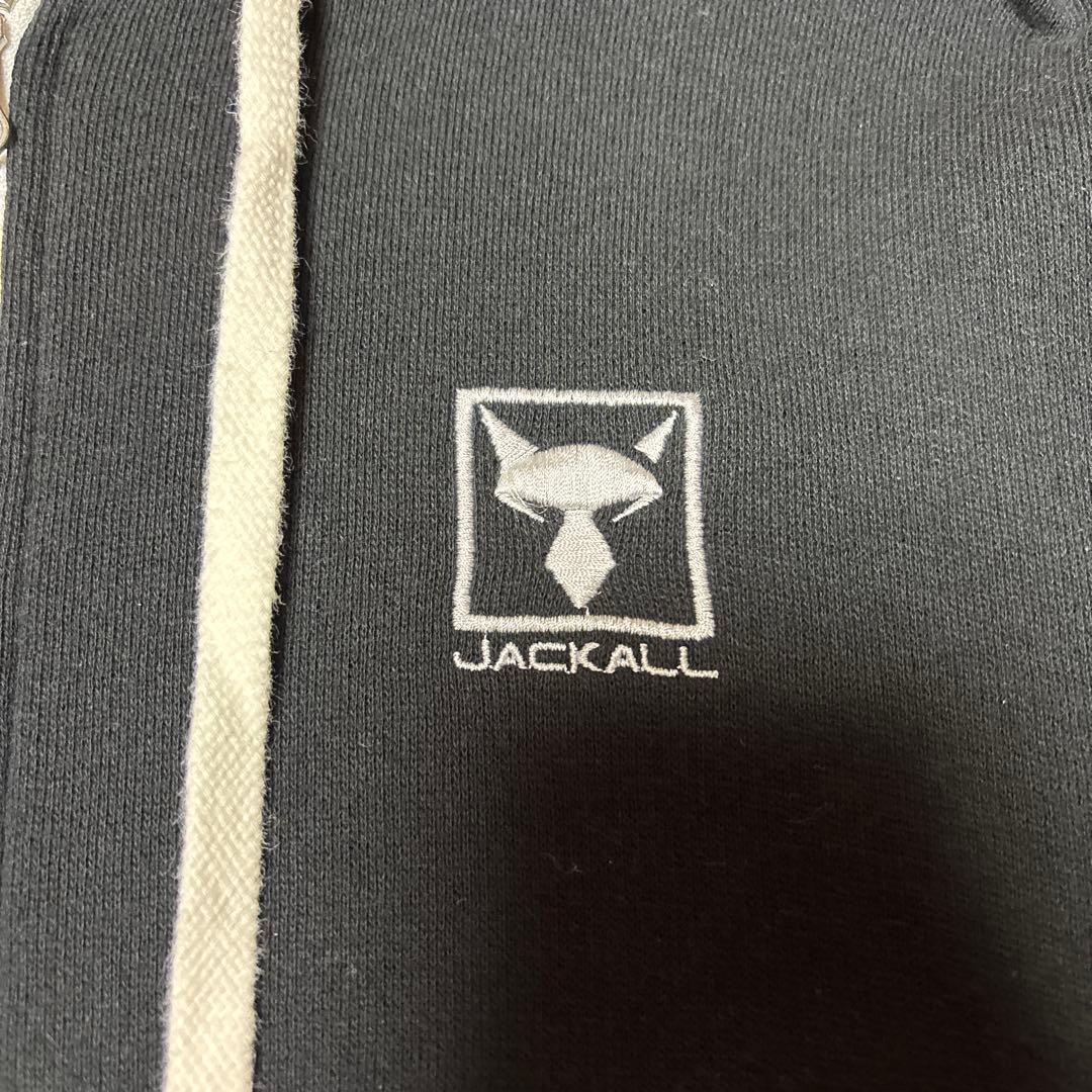 美品　ジャッカル　パーカー　黒
