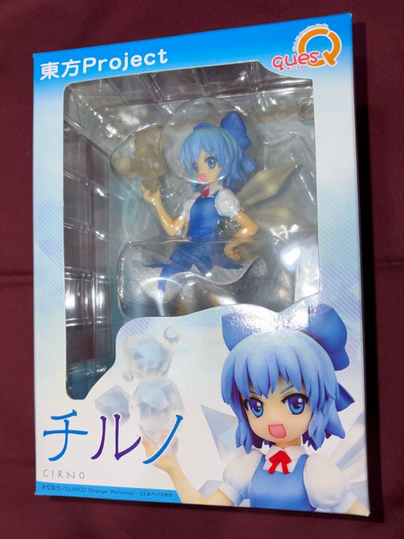 【新品未開封】 キューズQ 東方project チルノ フィギュア