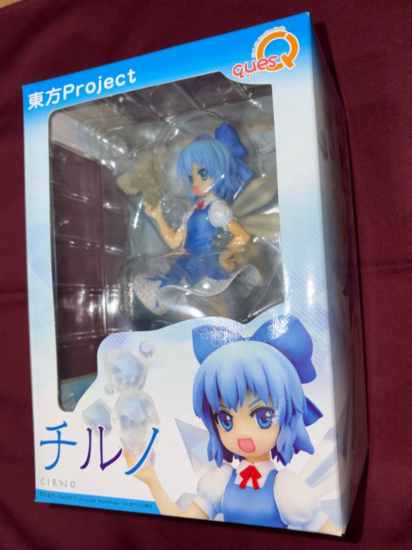 【新品未開封】 キューズQ 東方project チルノ フィギュア