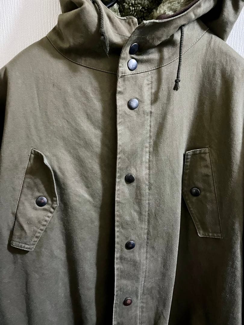80s ヴィンテージ ドイツ モッズコート フィールドパーカー ライナー付き