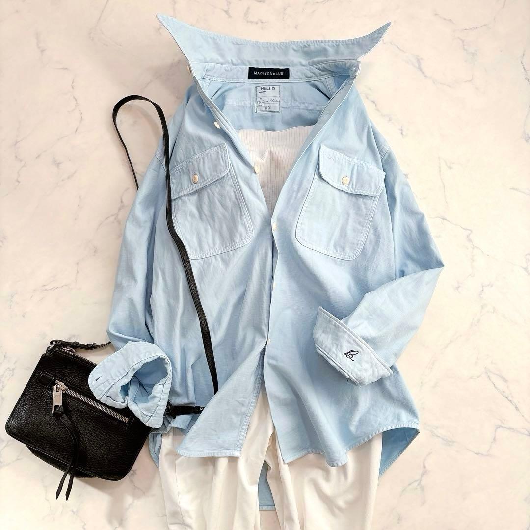 マディソンブルー ハンプトンパステルシャツ 定価4.2万