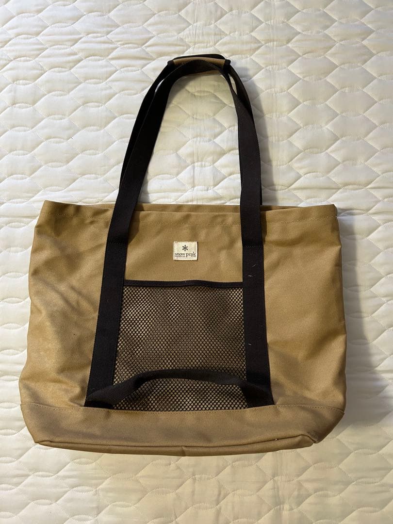 スノーピーク　キャンバス トートバッグ ジャンボ　400x220x450h