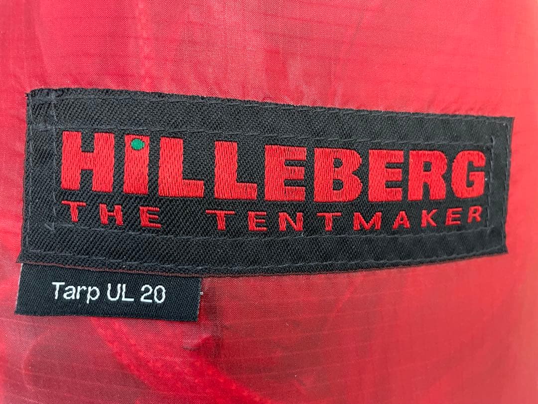 ヒルバーグ　タープ20UL 2回使用