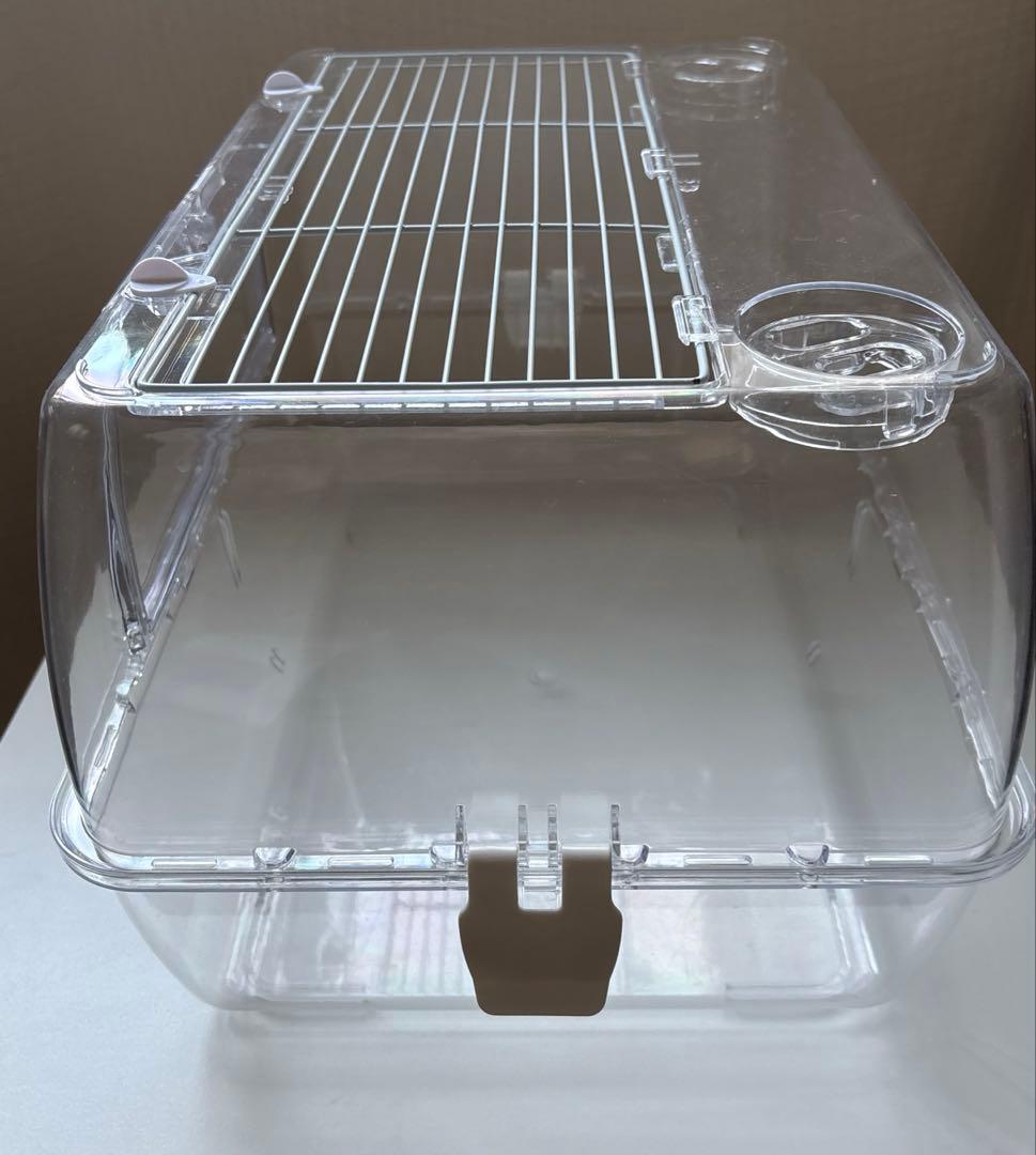 Roomy ルーミィ グランスペース、他付属品など　小動物用透明ケージセット