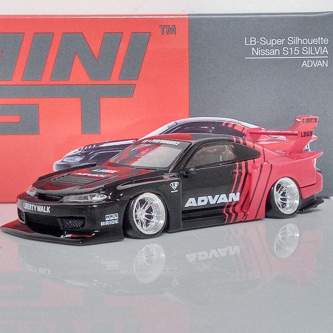 MINI GT S15シルビア ADVAN 改