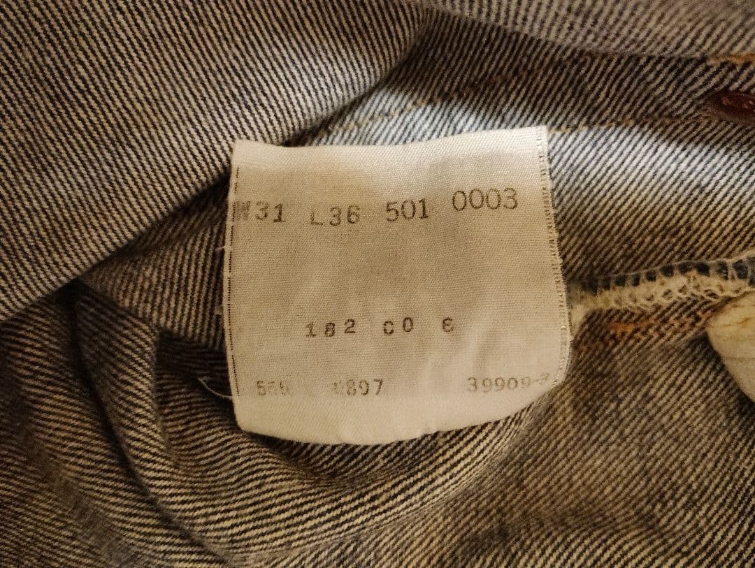 リーバイス501XX　バレンシア