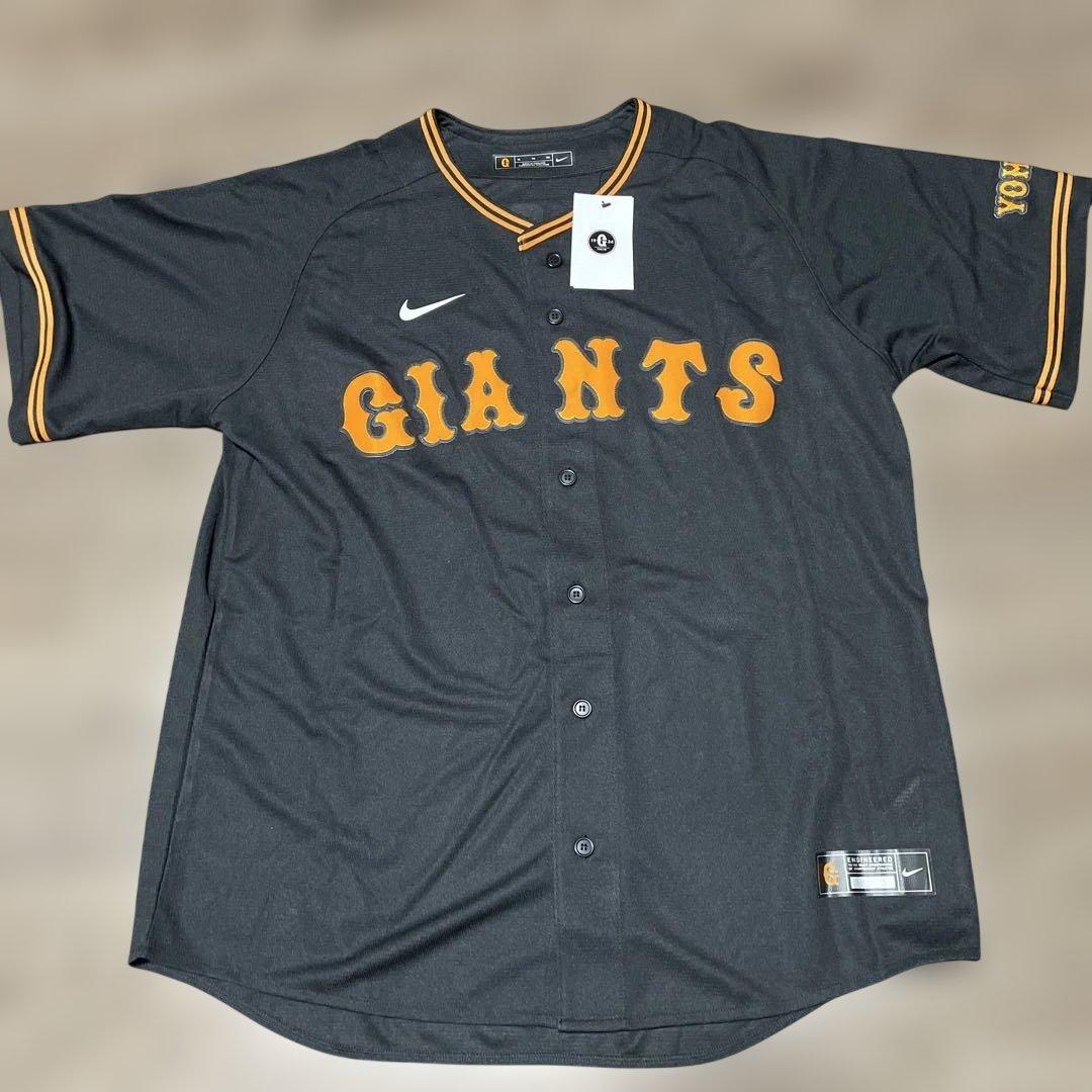 タグ付き未使用！ナイキ　巨人　ビジター　ジャイアンツ　長野　ユニフォーム　XL