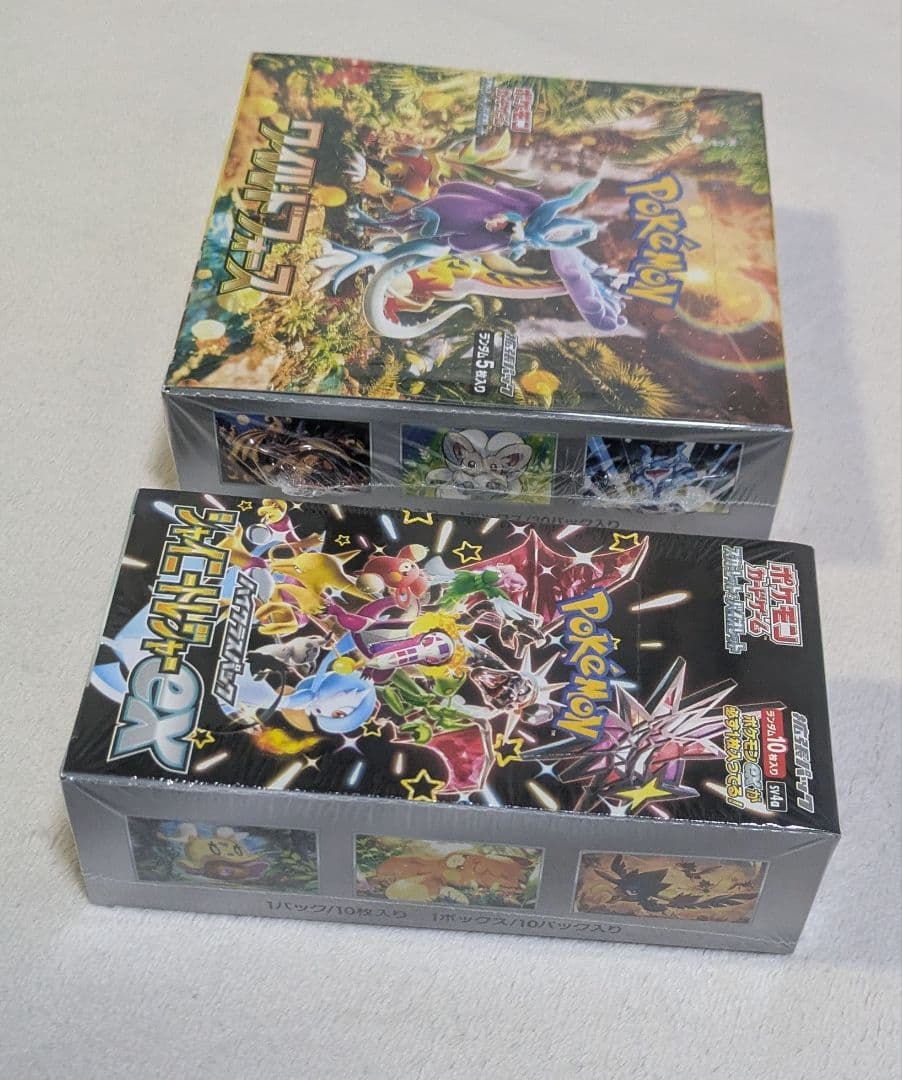 シャイニートレジャーex　ワイルドフォース　未開封BOX　シュリンク付き