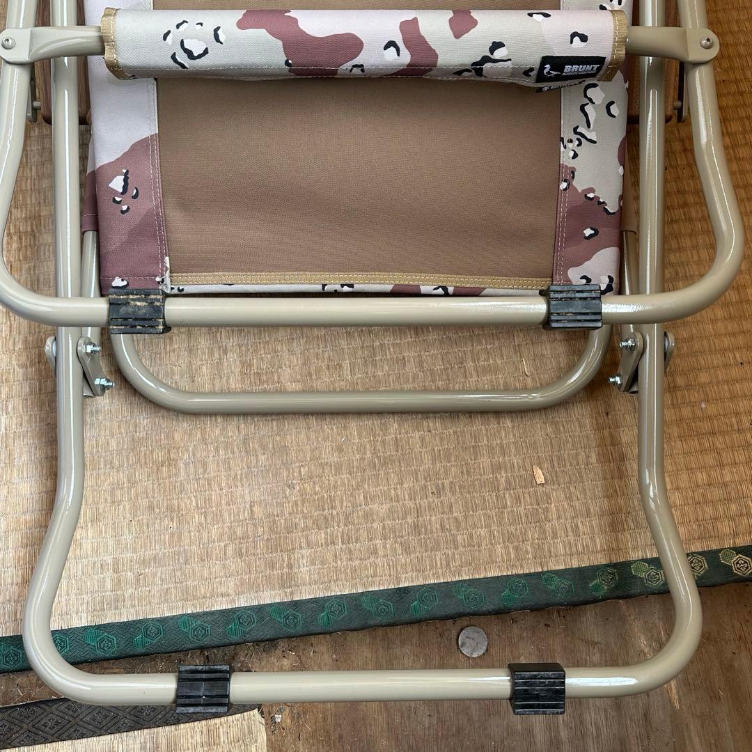 brunt ブラント lower chair チョコチップ ballistics