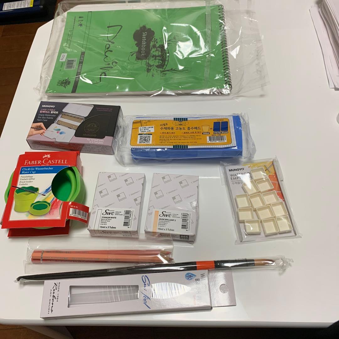 class101 doop先生　水彩キット