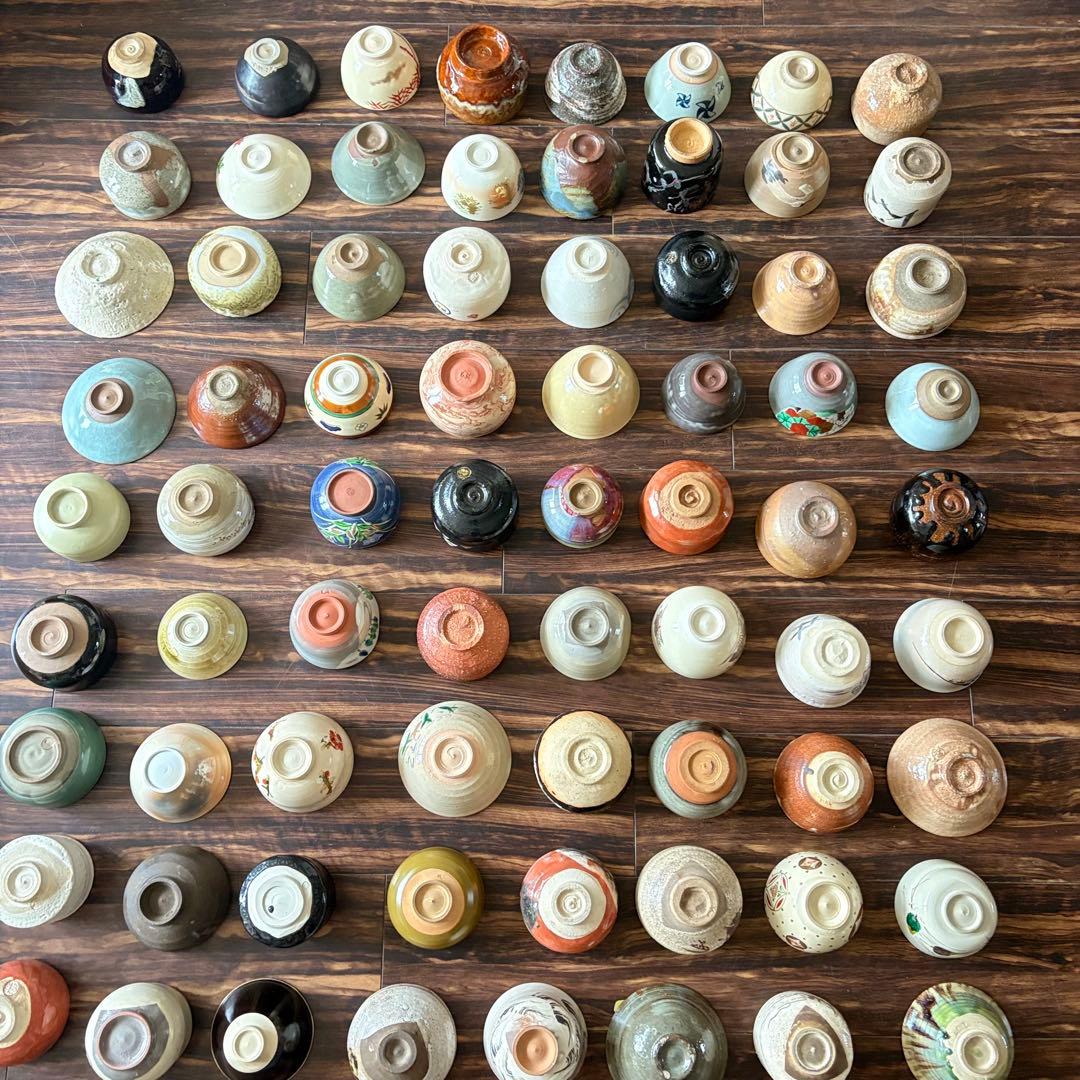 茶碗 抹茶碗 まとめて 72点 茶道具 箱無し 陶器 いろいろ まとめて