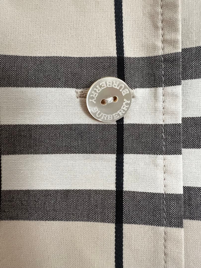 ミ*ン様 BURBERRY ノースリーブチェックワンピース 40