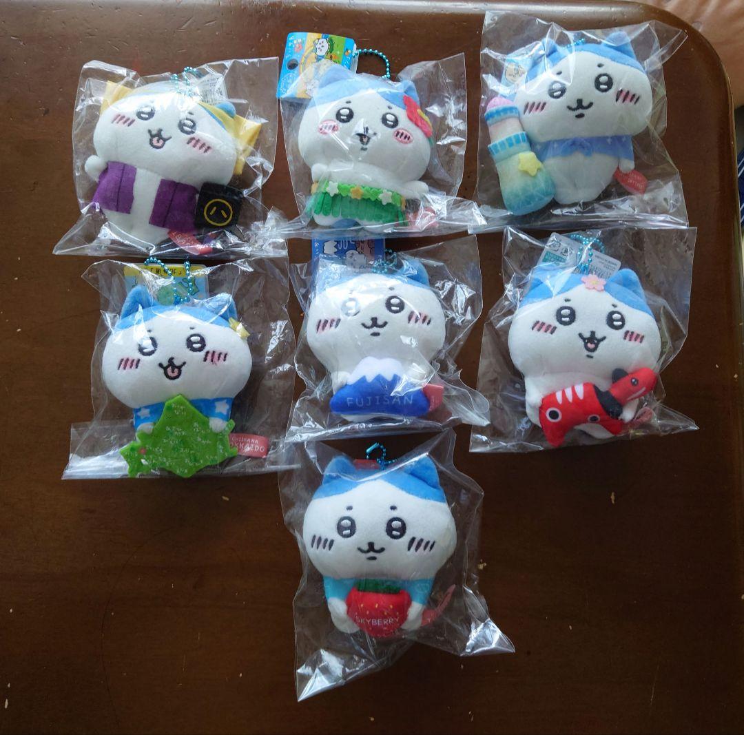ちいかわ　ハチワレ　ご当地ぬいぐるみキーチェーン　マスコット