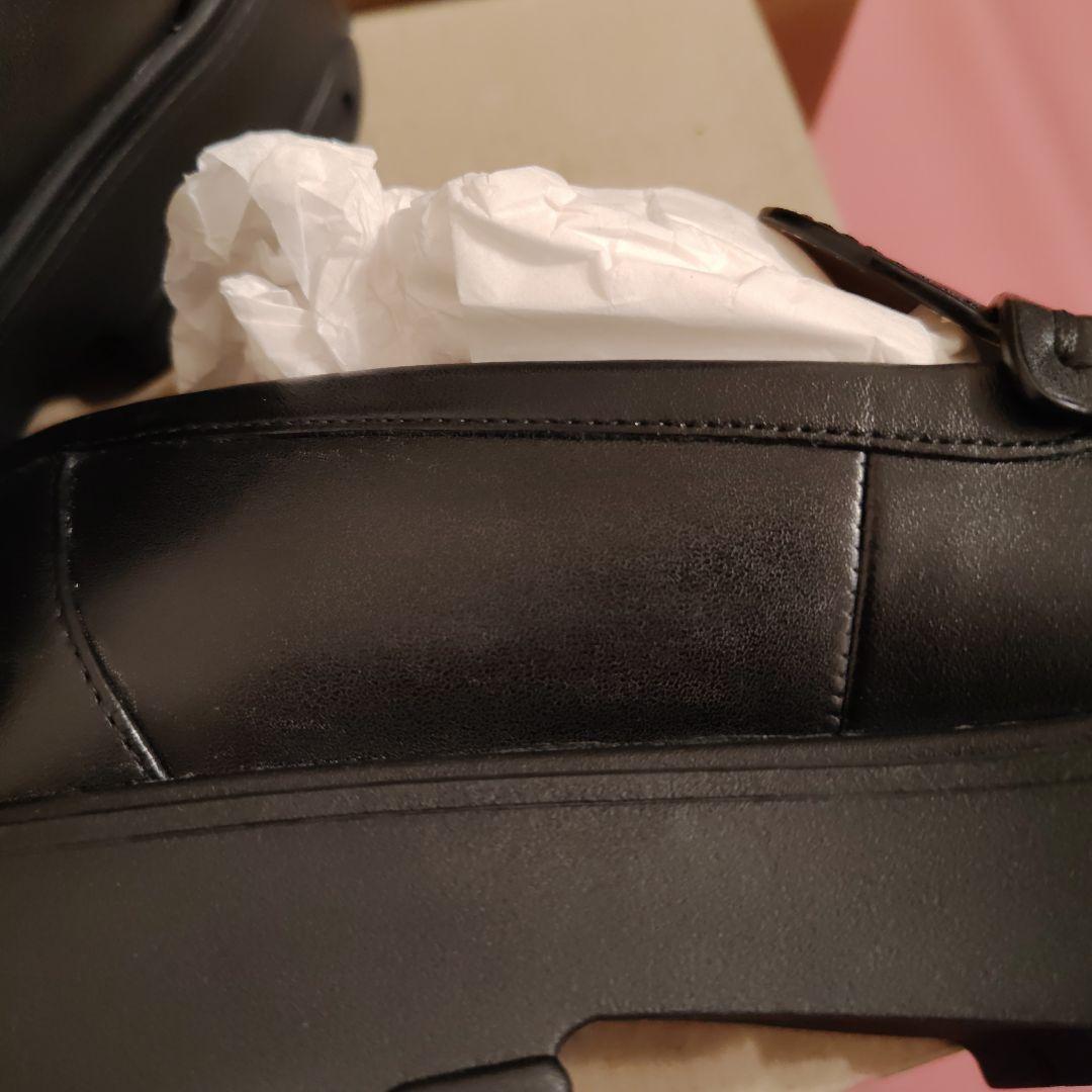 COACH ブラック ローファー