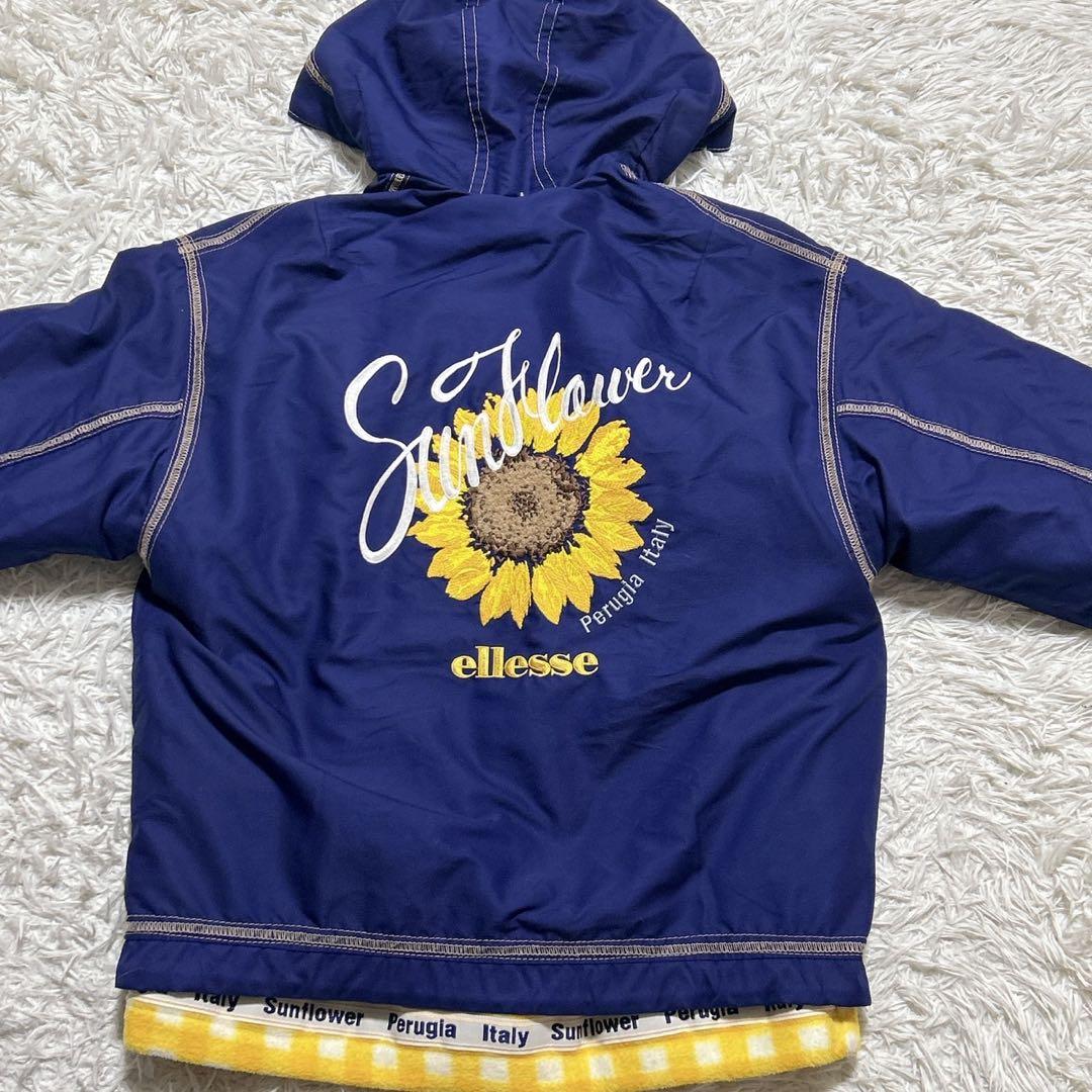 【2299】✨美品✨ ellesse スキーウェア　セットアップ　フラワー