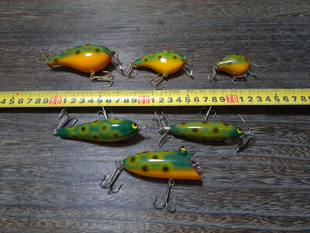 バルサ50　フロッグカラー　6個セット