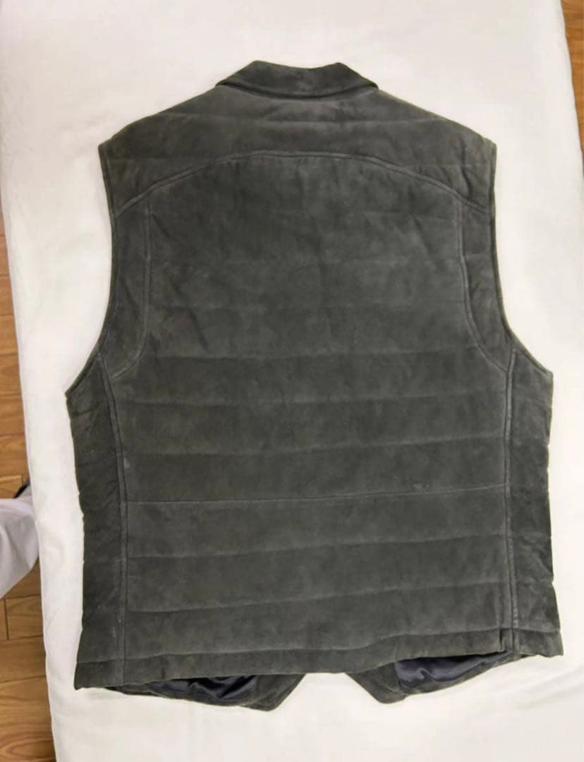 ARMANI EXCHANGEスエードベスト山羊革