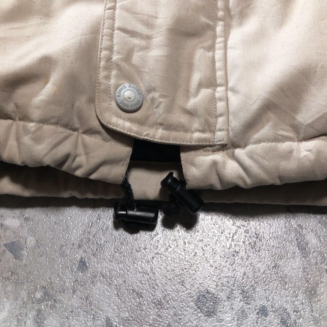 最終セール❗️90s Eddie Bauer グースダウン　アイボリー　白タグ