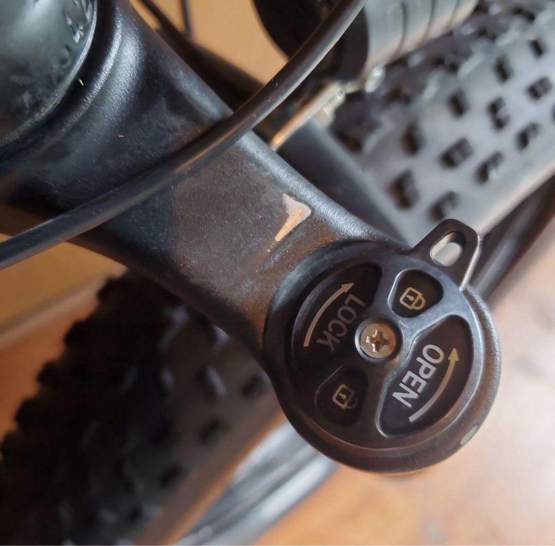 Ebike MOVE X 折りたたみ 電動バイク ファットタイヤ　オプション付き