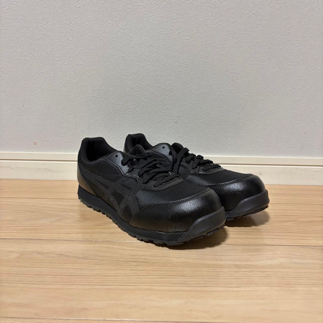 【新品】アシックス 安全靴 ウィンジョブ CP201（27.5cm・黒）