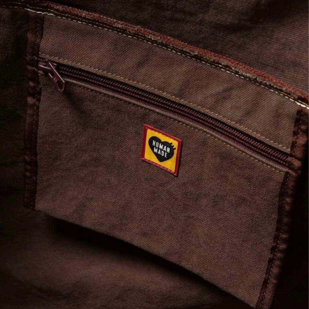 旅行かばん・小分けバッグ HUMAN MADE Canvas Boston Bag Large Brown