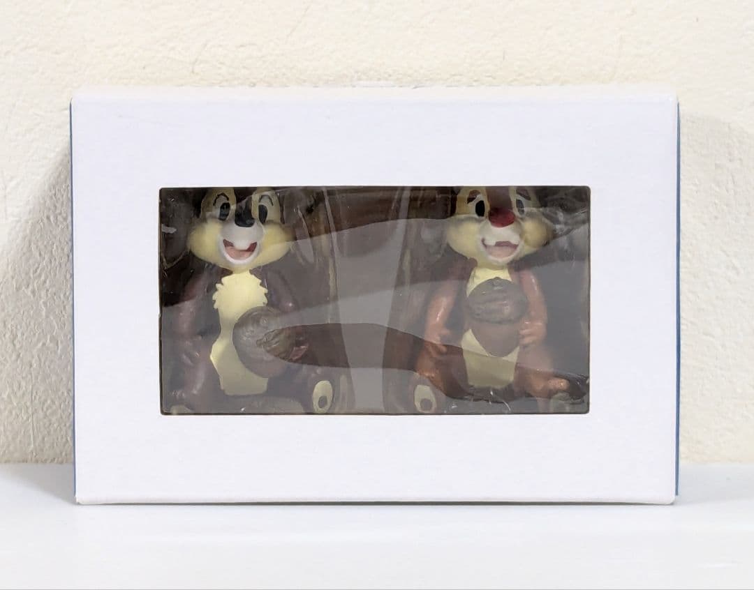 DISNEY　ディズニー　ペーパーマッシュ フィギュア　チップとデール