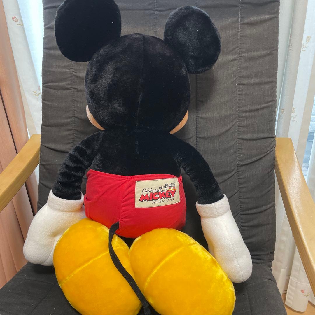 Celebrate Mickey 75th of Fun ミッキー 特大 布タグ