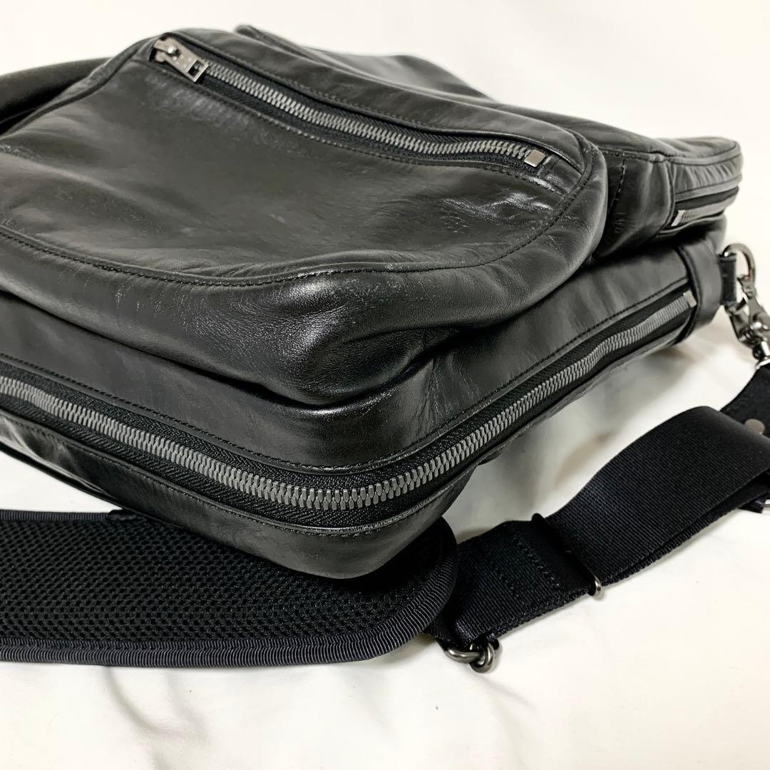 LUGGAGE LABEL 吉田カバン ビジネスバッグ ブラック エレメント