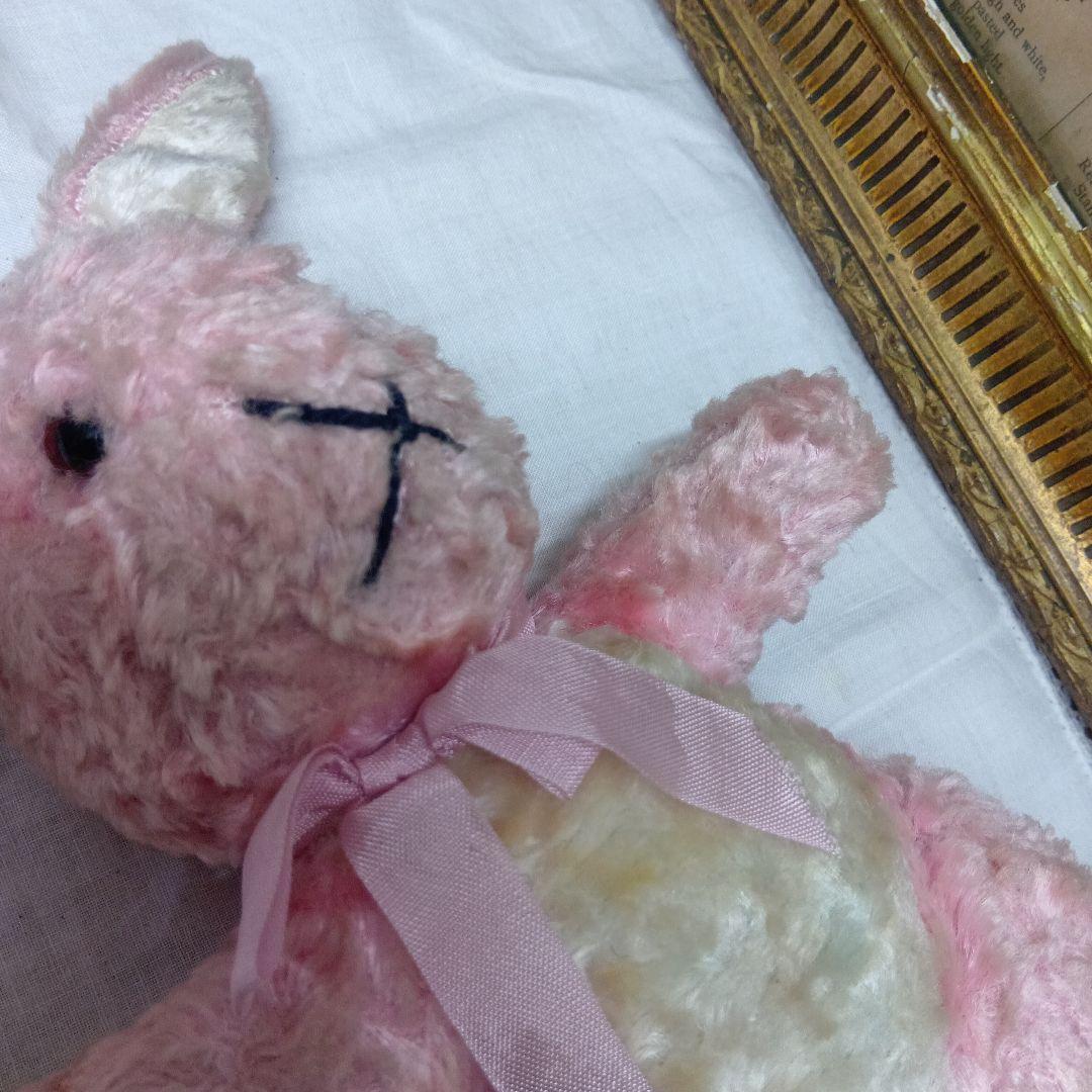 ♥イギリスからやって来たピンクの可愛いウサギさん　アンティーク　ラビット♥