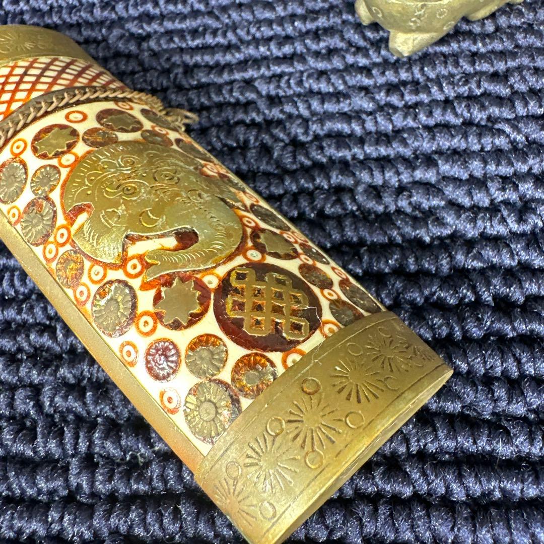 ネパール　置物　小物入れ