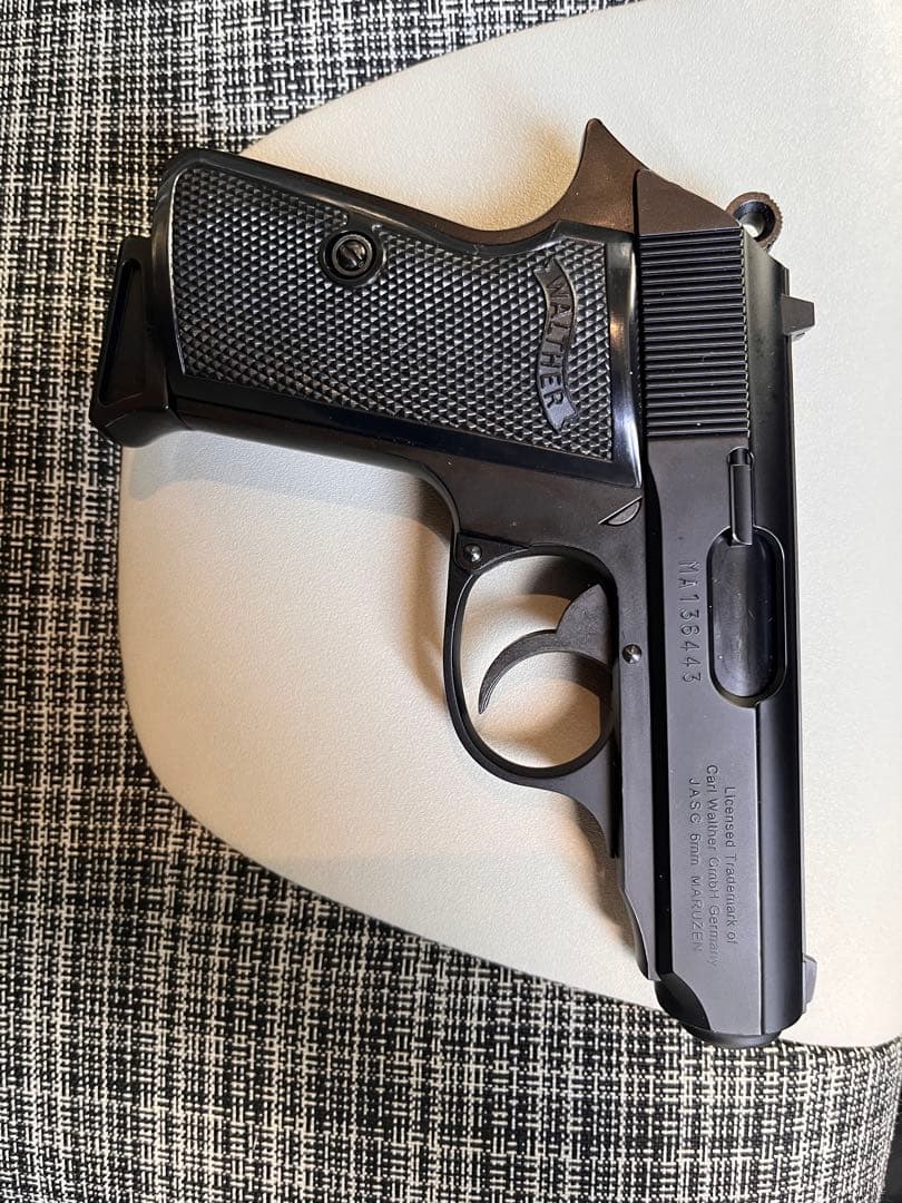 【マルゼン】Walther PPK/Sブラック ガスガン