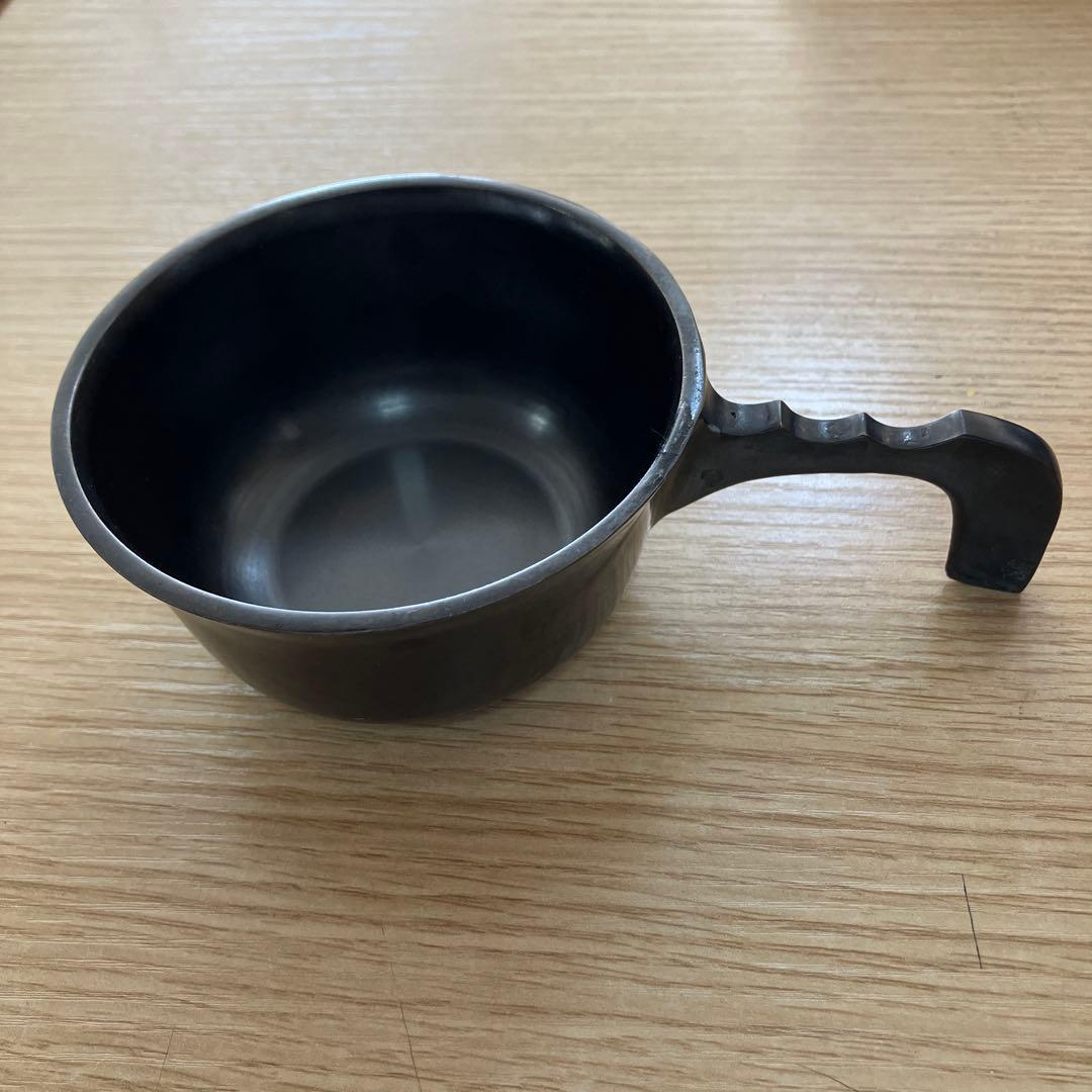 青山杉雨先生愛用銅製墨池　複製