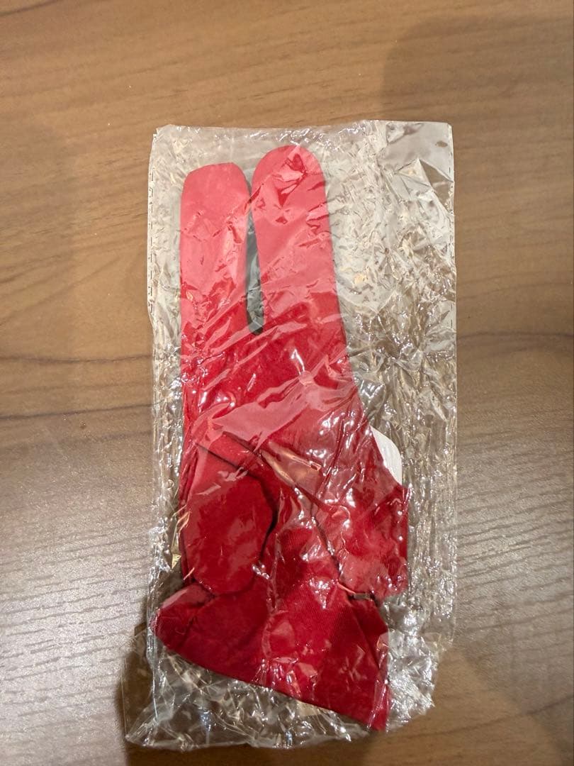 CUESOUL ビリヤード ダーツ グローブ 右手用 赤 5枚セット 新品未開封