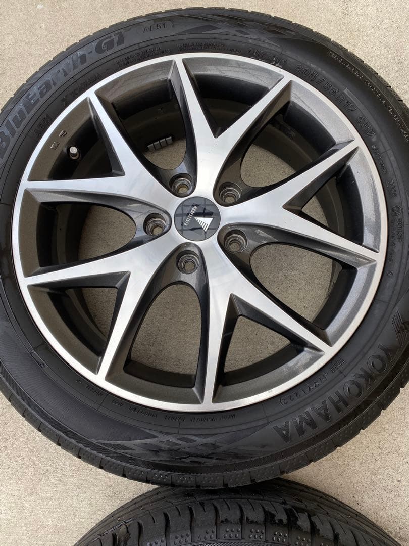 美品◆トヨタ モデリスタ WingDancerIIIホイール17インチ4本セット