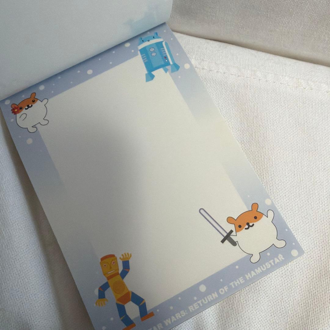 平成レトロ　メモ帳　ハムスター　ハムスターウォーズ