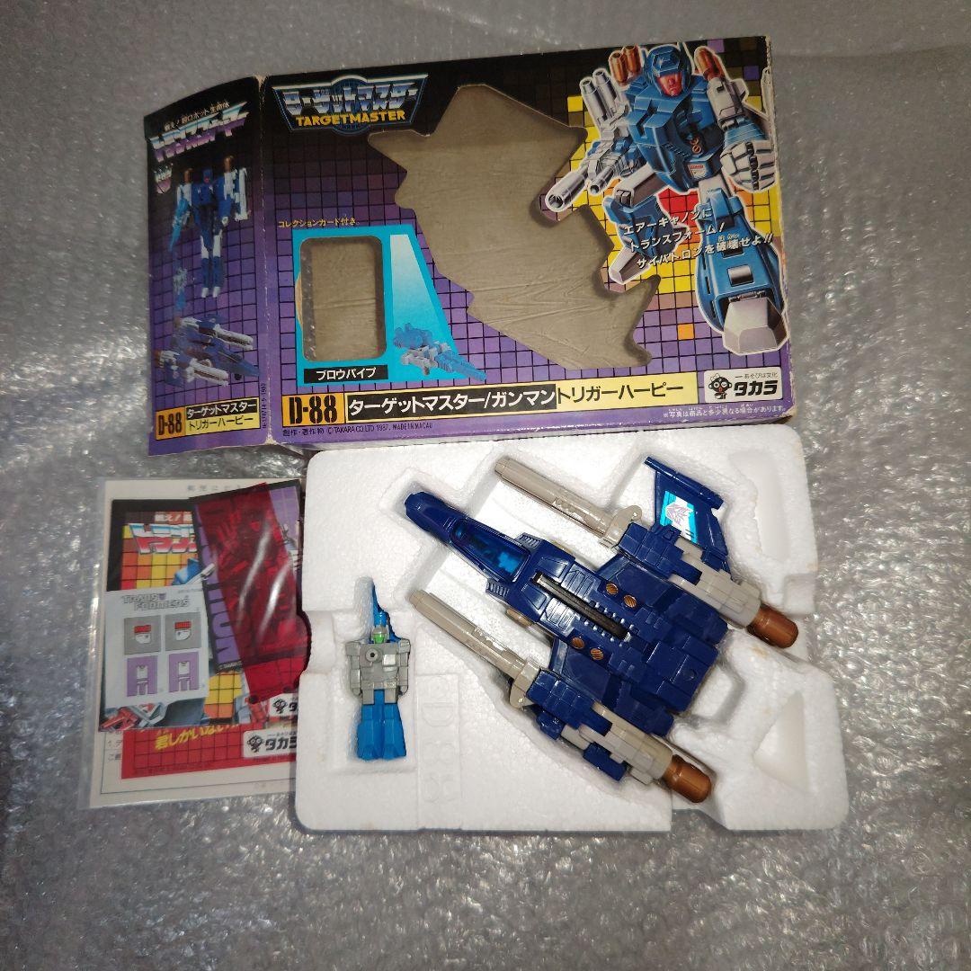トランスフォーマー　タカラ　ターゲットマスター　トリガーハーピー　シール未使用