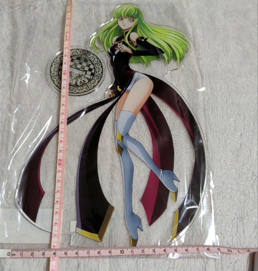 コードギアス 反逆のルルーシュ アクリルフィギュアL C.C. 黒の騎士団Ver