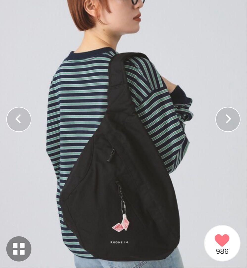 【超美品】ダントン　ローヌ14 ボディバッグ　ブラック