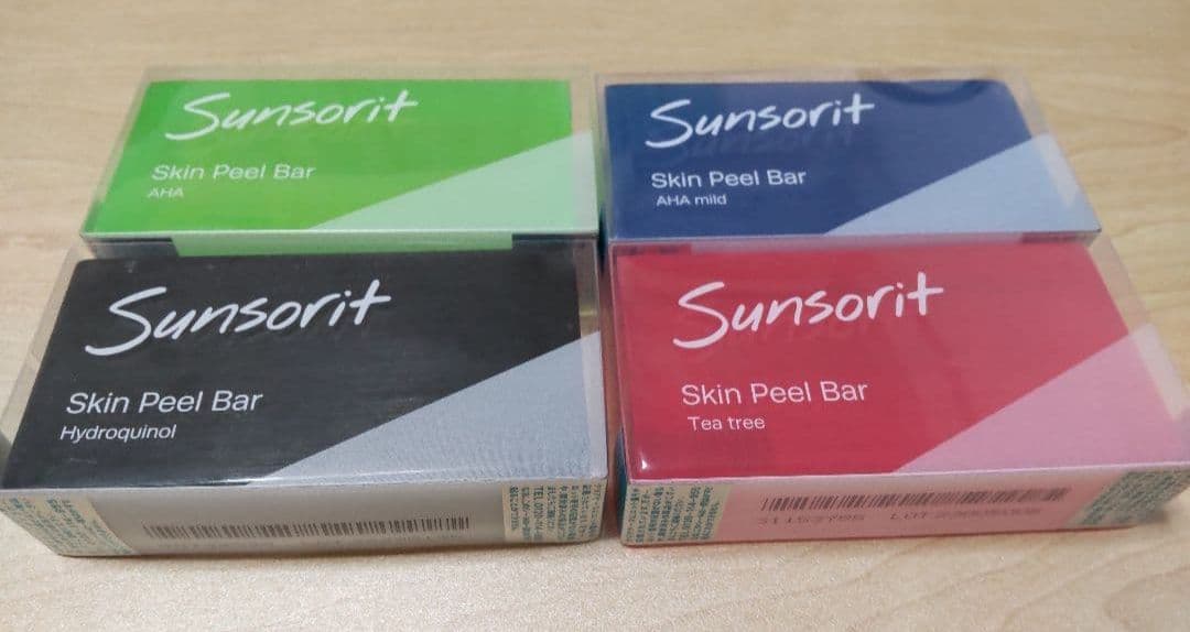 Sunsorit 洗顔料 バーセット 4種