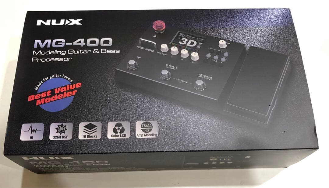 NUX MG-400 マルチエフェクター美品