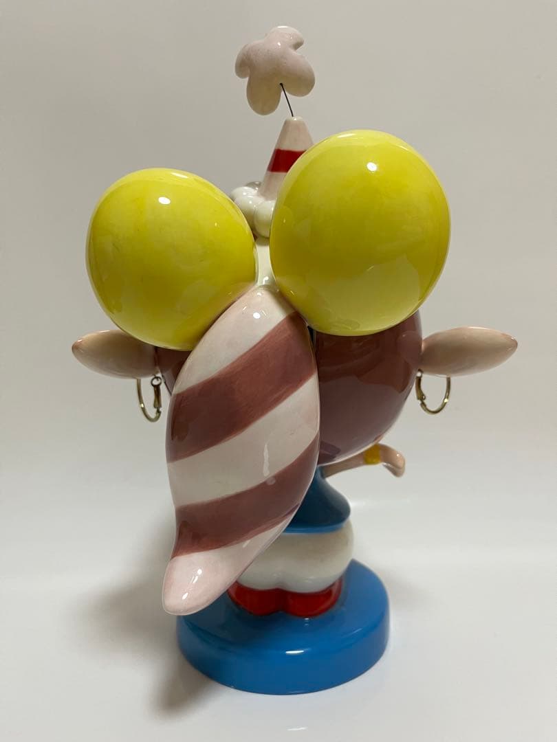 あくびちゃん貯金箱　陶器製