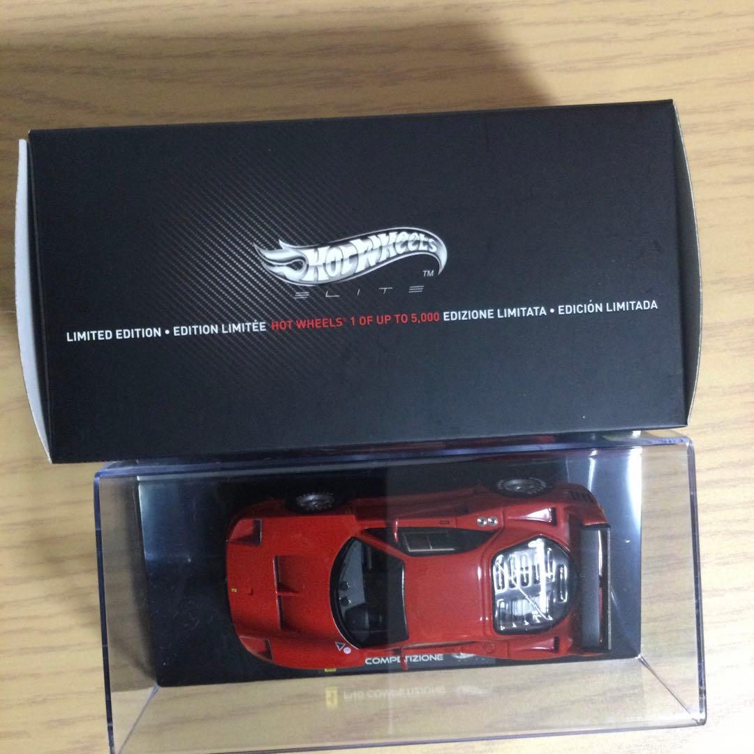 ホットウィール　エリート　限定　フェラーリF40 コンペティツオーネ　1/43