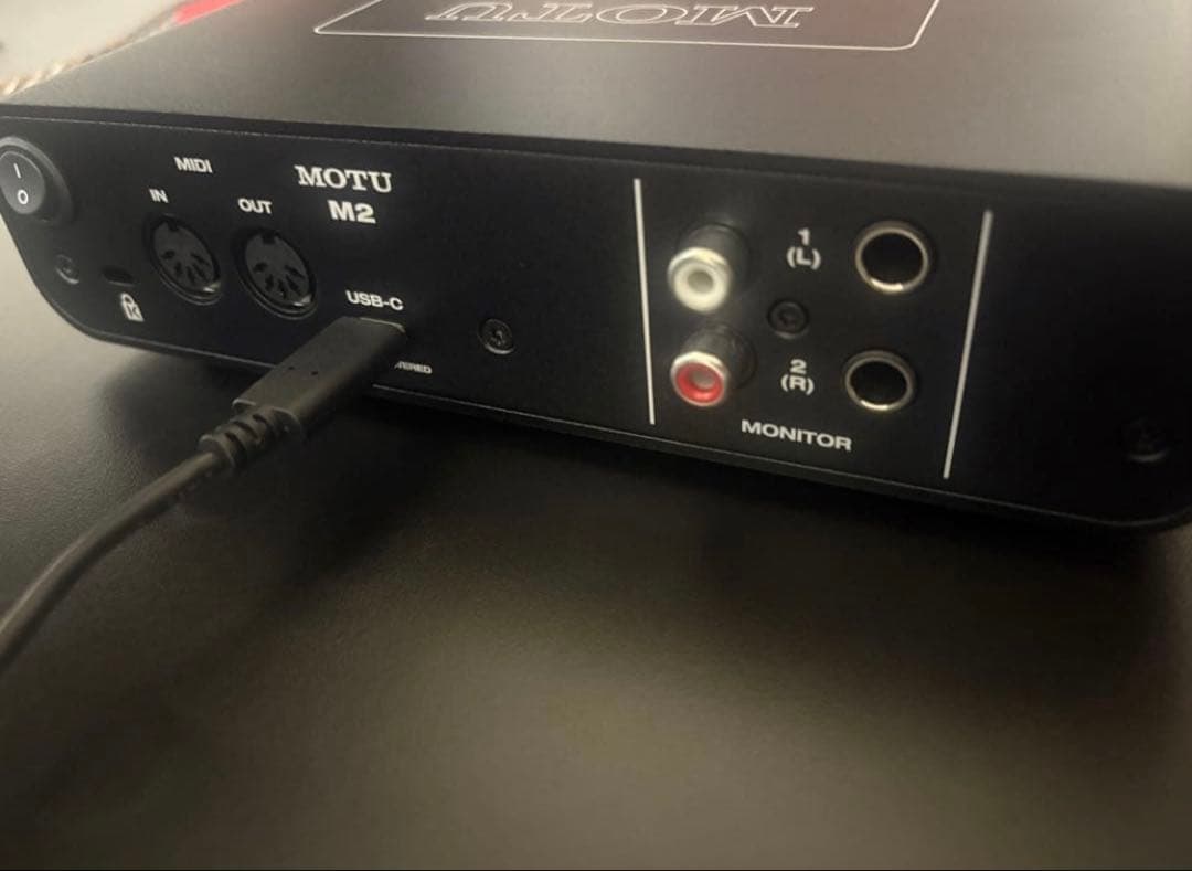 MOTU M2 オーディオインターフェイス