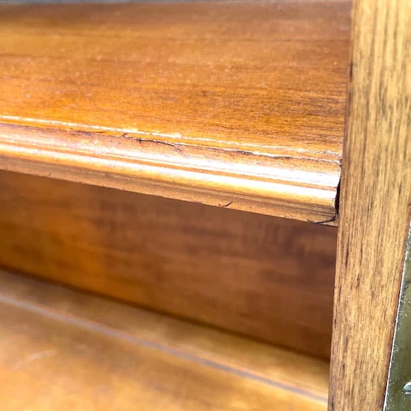 関西限定　送料別イギリスビンテージ家具　ガラスキャビネット　カップボード　飾り棚